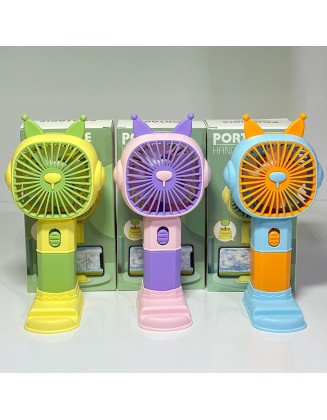 Şarjlı El Fanı Vantilatör – 3 Kademeli Taşınabilir Mini Fan