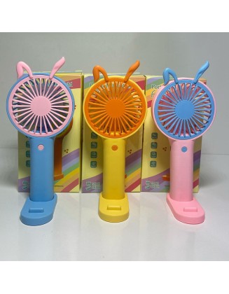 Şarjlı El Fanı Vantilatör – 3 Kademeli Taşınabilir Mini Fan