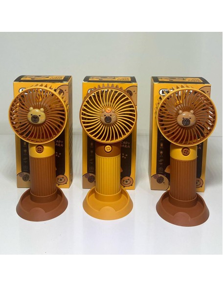 Şarjlı El Fanı Vantilatör – 3 Kademeli Taşınabilir Mini Fan