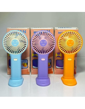 Şarjlı El Fanı Vantilatör – 3 Kademeli Taşınabilir Mini Fan