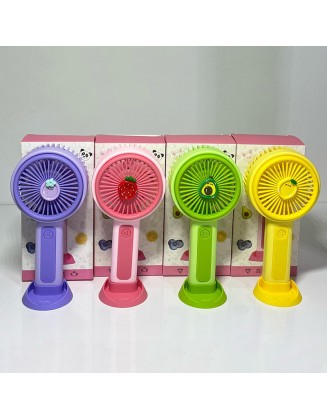 Şarjlı El Fanı Vantilatör – 3 Kademeli Taşınabilir Mini Fan