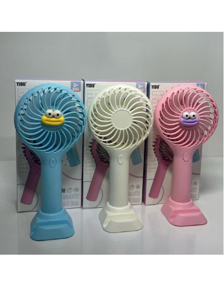Şarjlı El Fanı Vantilatör – 3 Kademeli Taşınabilir Mini Fan