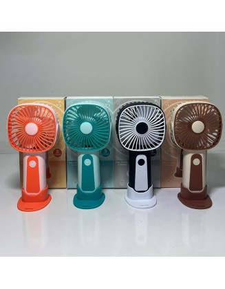 Şarjlı El Fanı Vantilatör – 3 Kademeli Taşınabilir Mini Fan