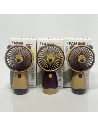 Şarjlı El Fanı Vantilatör – 3 Kademeli Taşınabilir Mini Fan