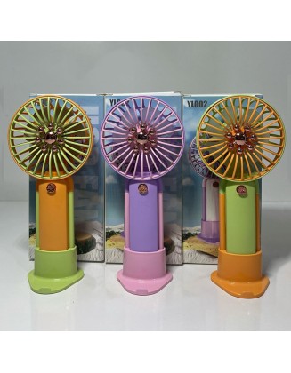 Şarjlı El Fanı Vantilatör – 3 Kademeli Taşınabilir Mini Fan