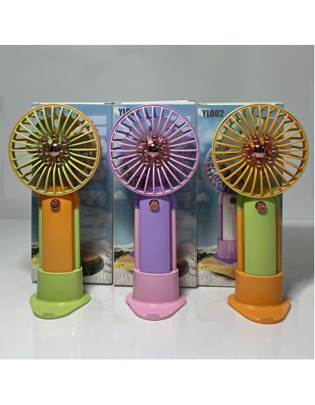 Şarjlı El Fanı Vantilatör – 3 Kademeli Taşınabilir Mini Fan