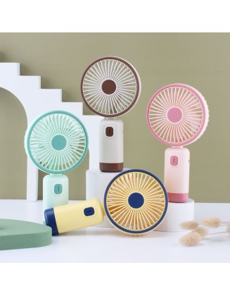 Pastel Renkli Şarjlı Mini El Fanı – USB ile Taşınabilir Sessiz Vantilatör (5 Renk Seçeneği)